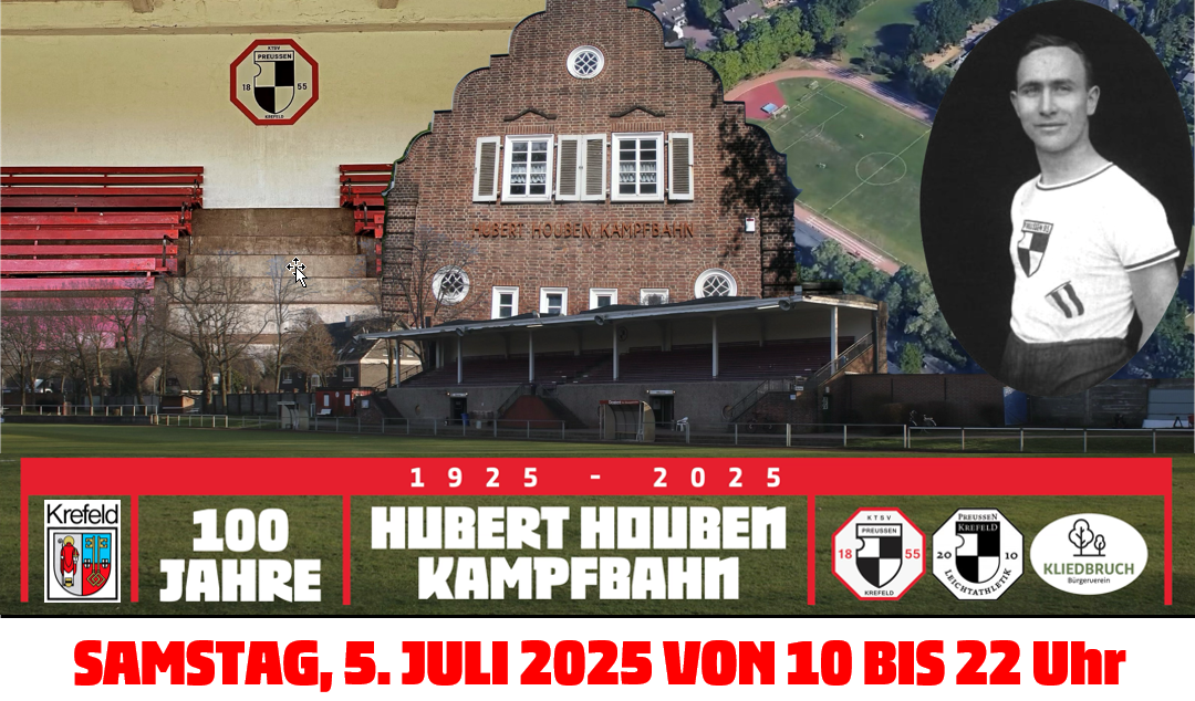 100 JAhre Hubert Houben Kampfnahn